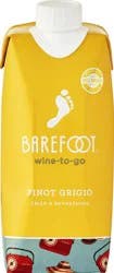 Barefoot Pinot Grigio White Wine Tetra 500ml