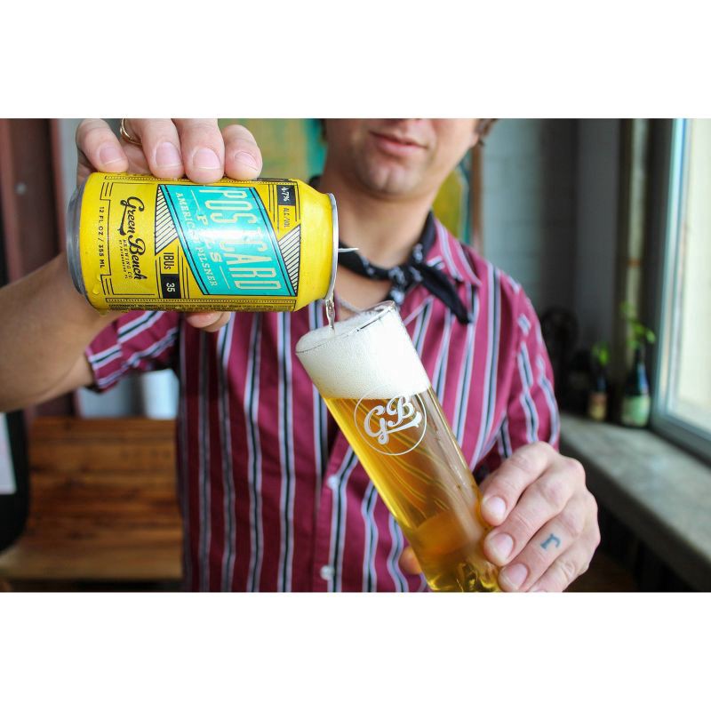 slide 3 of 3, Green Flash Brewing Co. Postcard Pils Beer 6 - 12 fl oz Cans, 6 ct