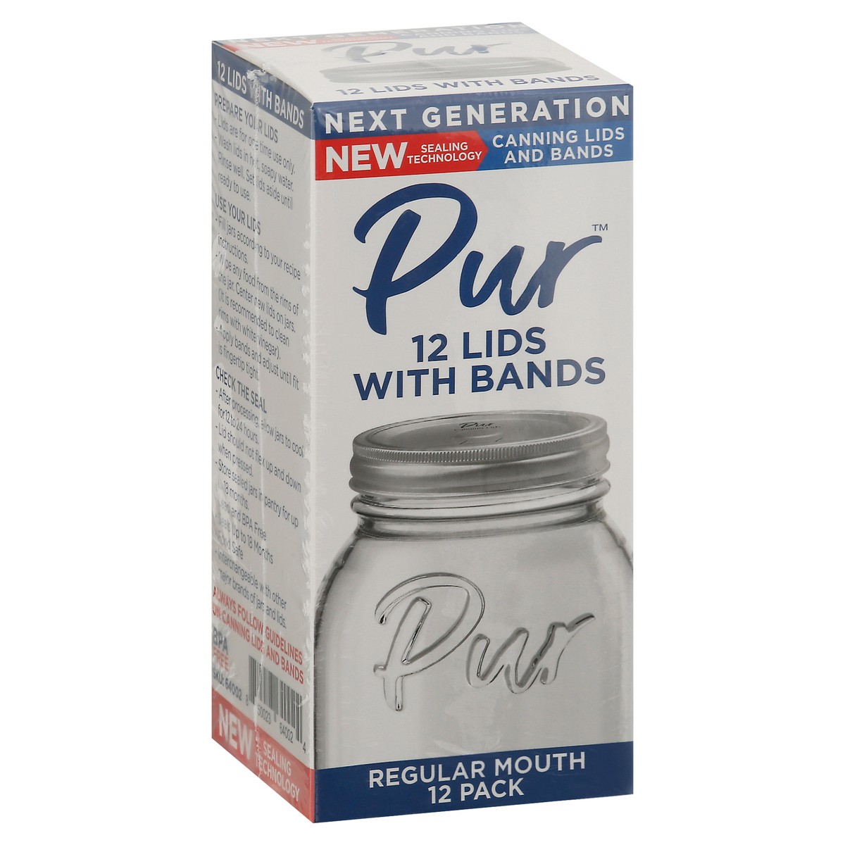 slide 7 of 10, PUR Regular Mouth Canning Lids and Bands 12 ea, 12 ct