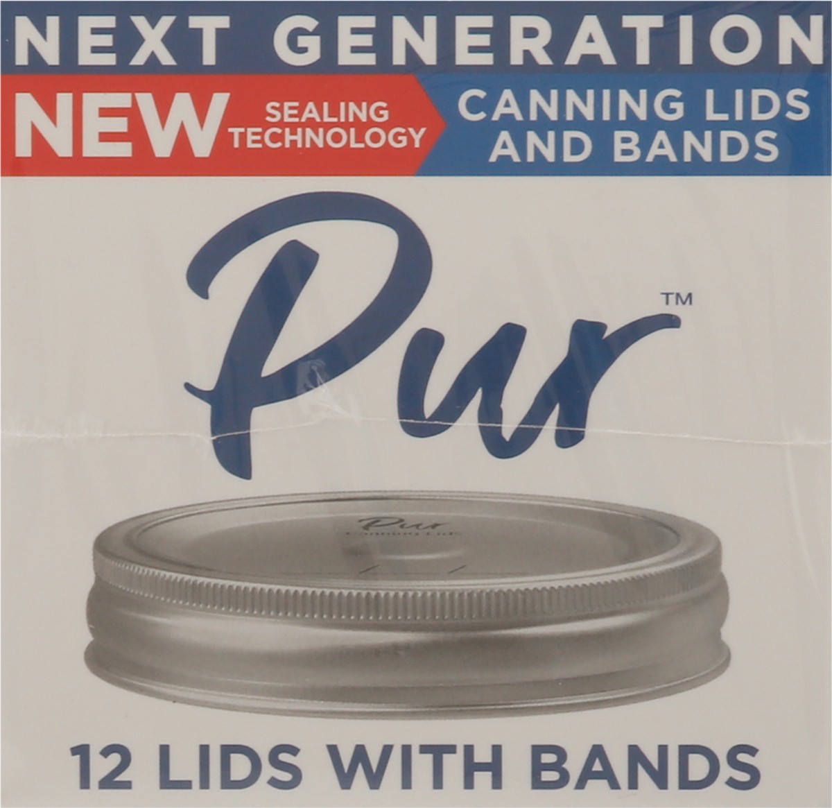 slide 10 of 10, PUR Regular Mouth Canning Lids and Bands 12 ea, 12 ct