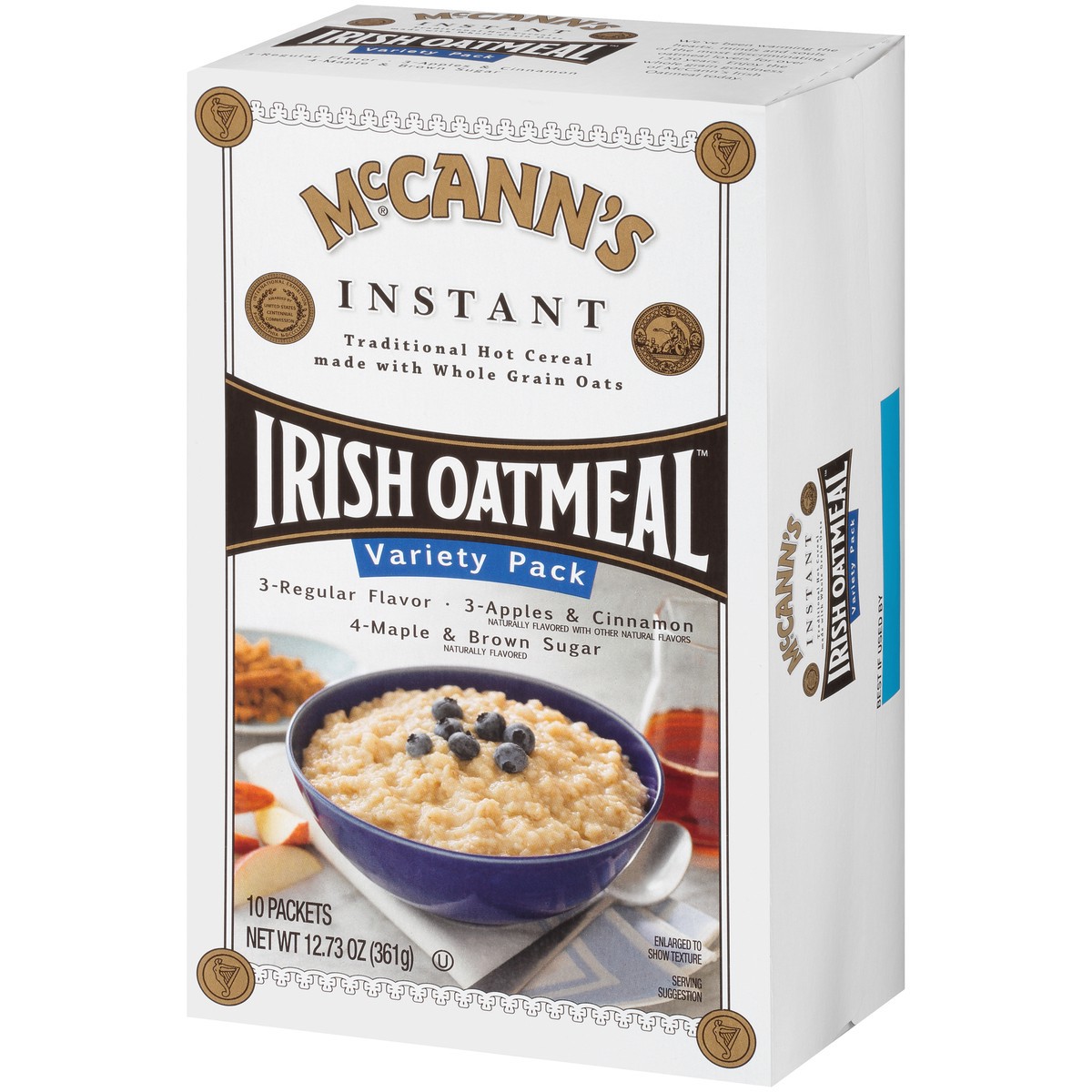 slide 9 of 9, McCann's Instant Irish Oatmeal Variety Pack 12.73 oz, 12.73 oz