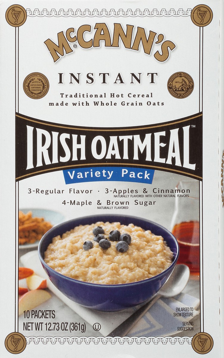 slide 8 of 9, McCann's Instant Irish Oatmeal Variety Pack 12.73 oz, 12.73 oz