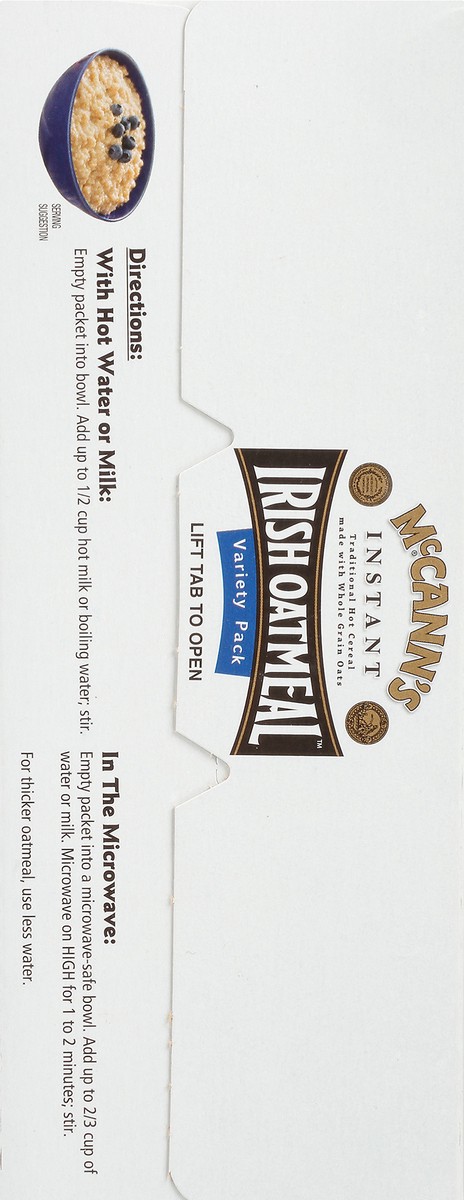 slide 6 of 9, McCann's Instant Irish Oatmeal Variety Pack 12.73 oz, 12.73 oz