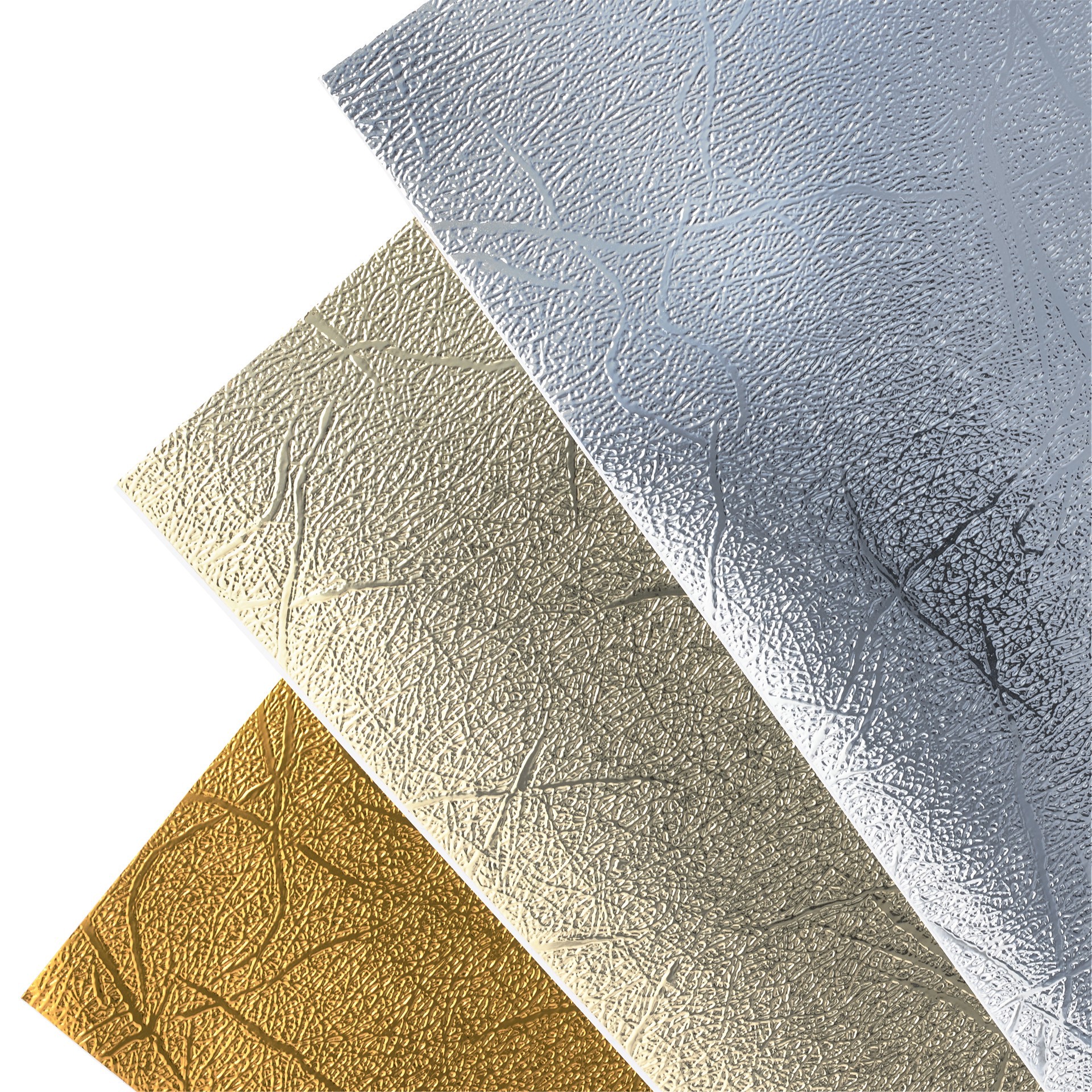 slide 2 of 2, Cricut Precious Metals Pvp Textured Metallic Vinyl, 12 in x 24 in