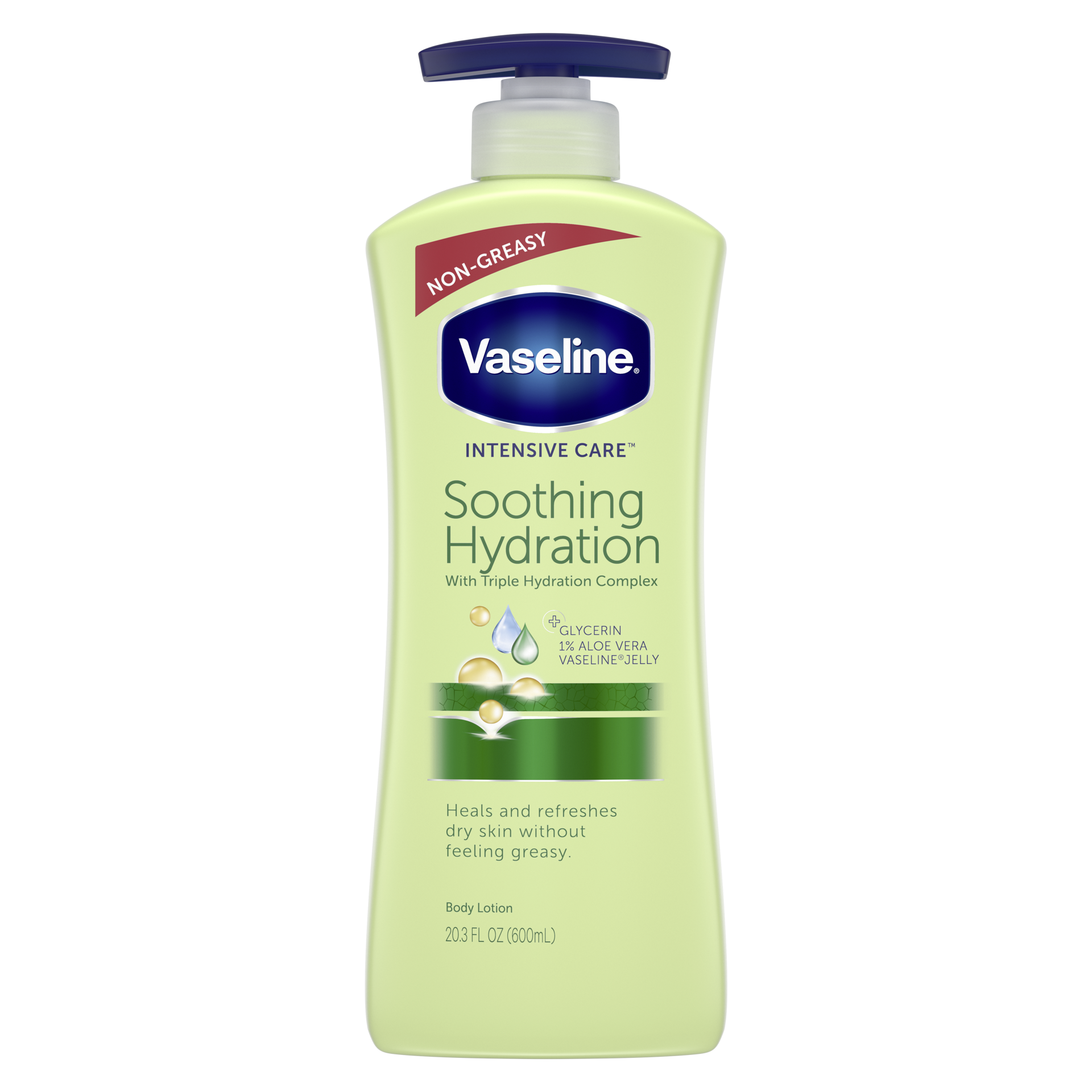 slide 4 of 4, Vaseline Intensive Care™ Body Lotion Soothing Hydration, 20.3 oz, 20.3 oz
