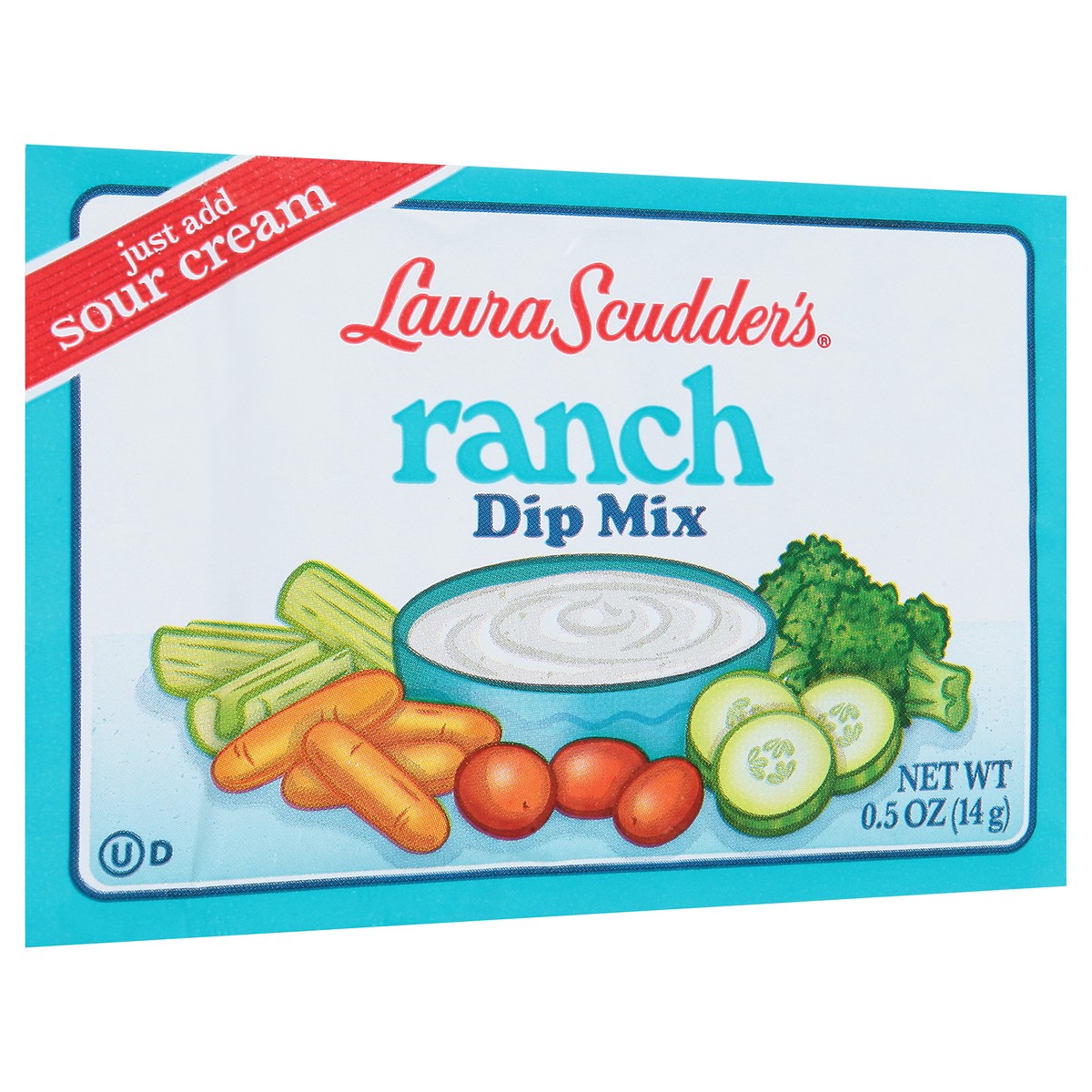 slide 2 of 9, Laura Scudder's Ranch Dip Mix - 0.5oz,