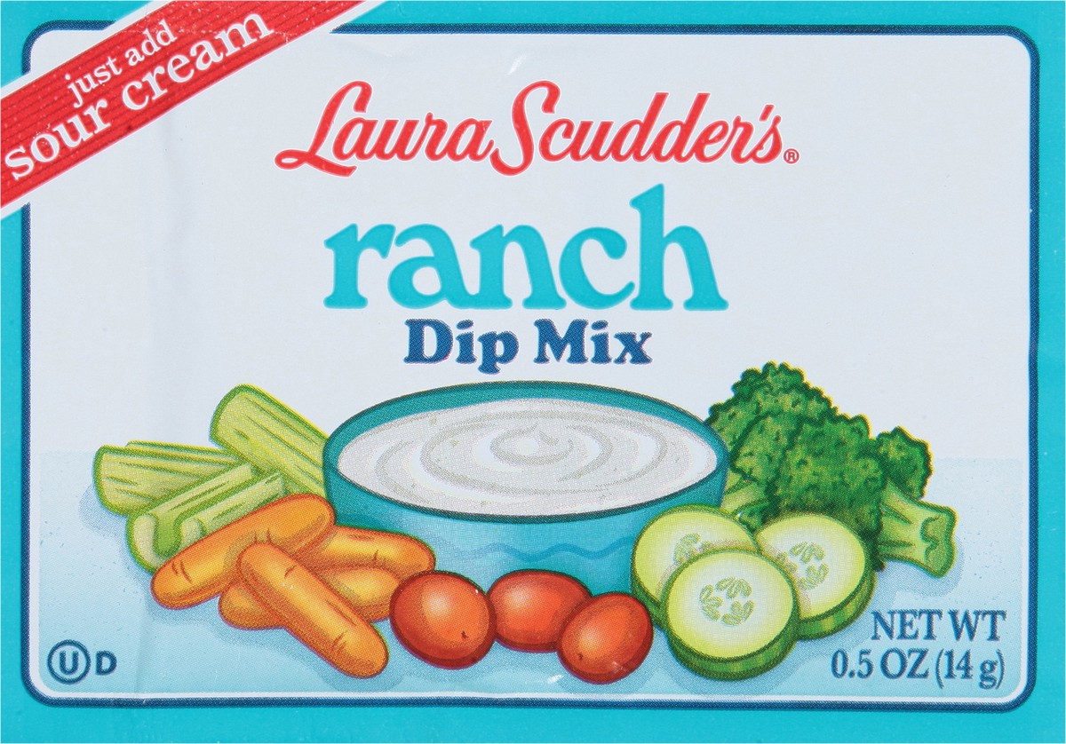 slide 6 of 9, Laura Scudder's Ranch Dip Mix - 0.5oz,