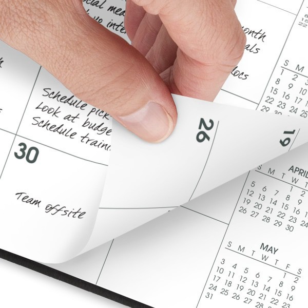 slide 6 of 10, AT-A-GLANCE® Large Print 2026 Monthly Planner, Black, Medium, 7"" x 8 3/4"", 1 ct