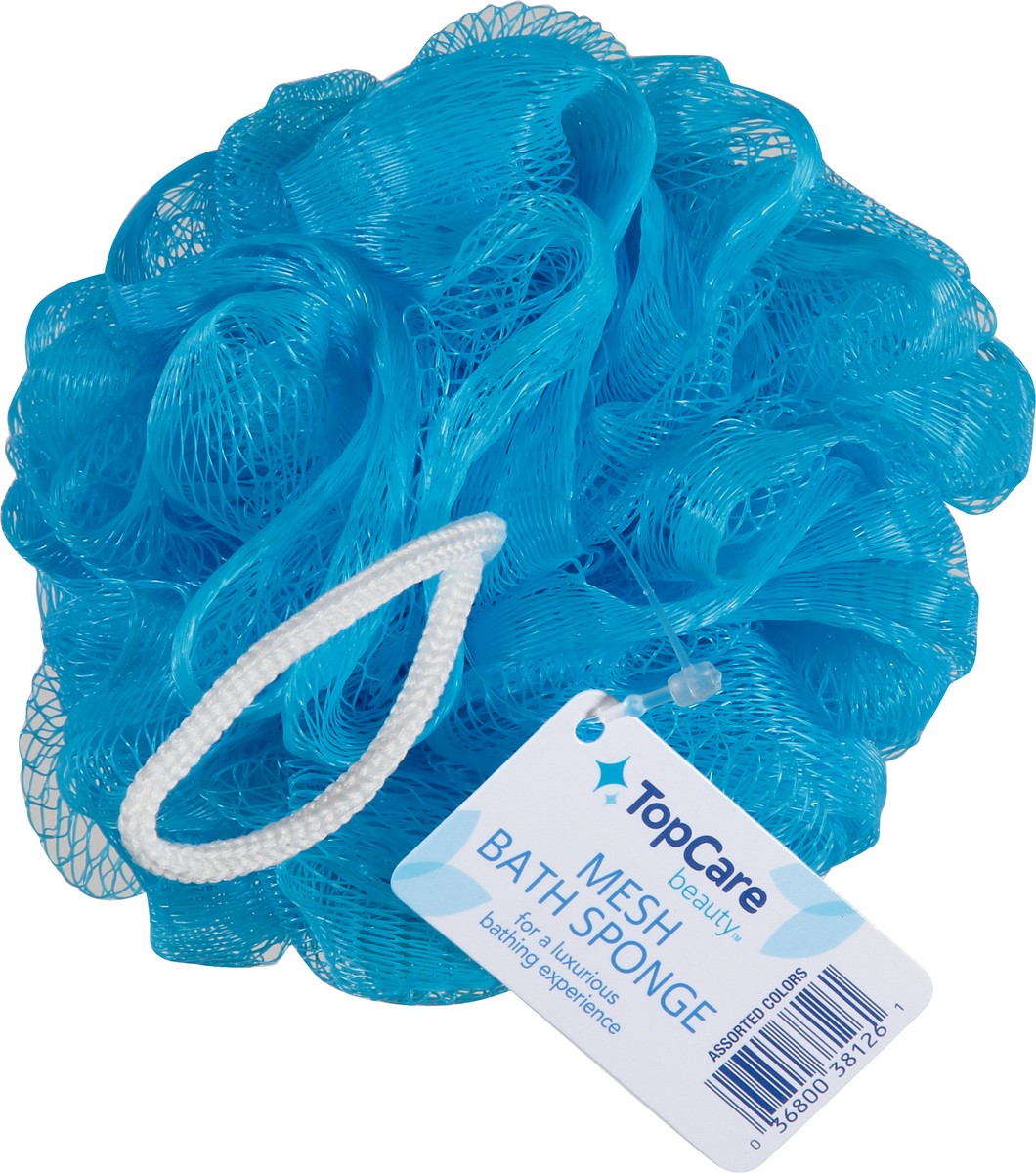 slide 11 of 13, TopCare Beauty Mesh Bath Sponge 1 ea, 1 ct