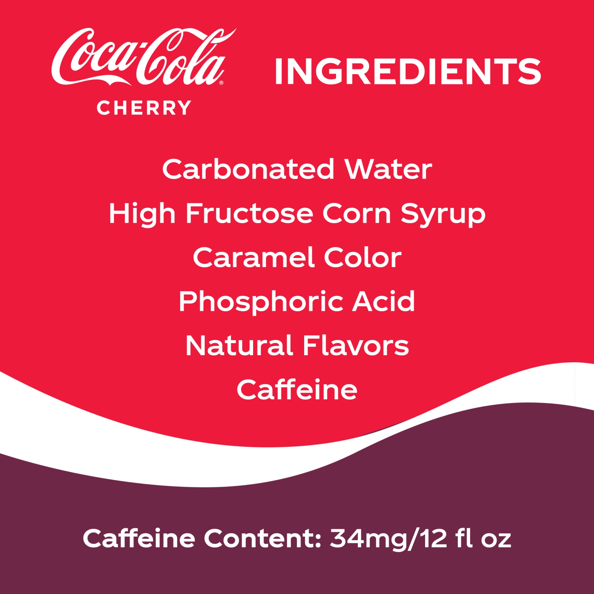 slide 3 of 8, Coca-Cola Cherry, 12 ct; 12 fl oz