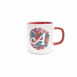 Certified International Monogram Floral Mug - Assorted Letters, 1 ct / 16 oz