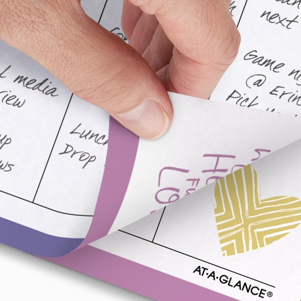 slide 2 of 4, AT-A-GLANCE® Kathy Davis® 2026 Monthly Planner Refill, Loose-Leaf, Desk Size, 5-1/2"" x 8-1/2"", 1 ct