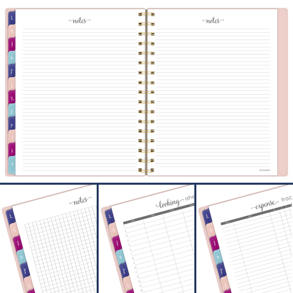 slide 9 of 10, AT-A-GLANCE Harmony Weekly Monthly Planners, Medium, 1 ct