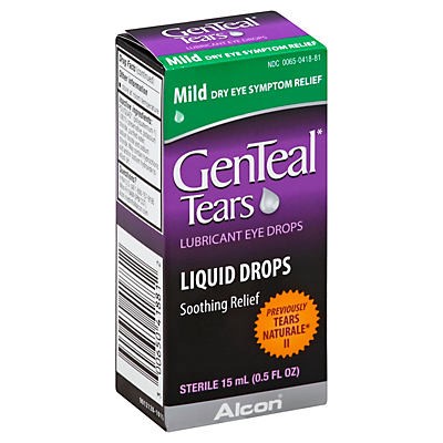 slide 1 of 8, GenTeal Tears Lubricant Eye Drops Mild, 0.5 oz