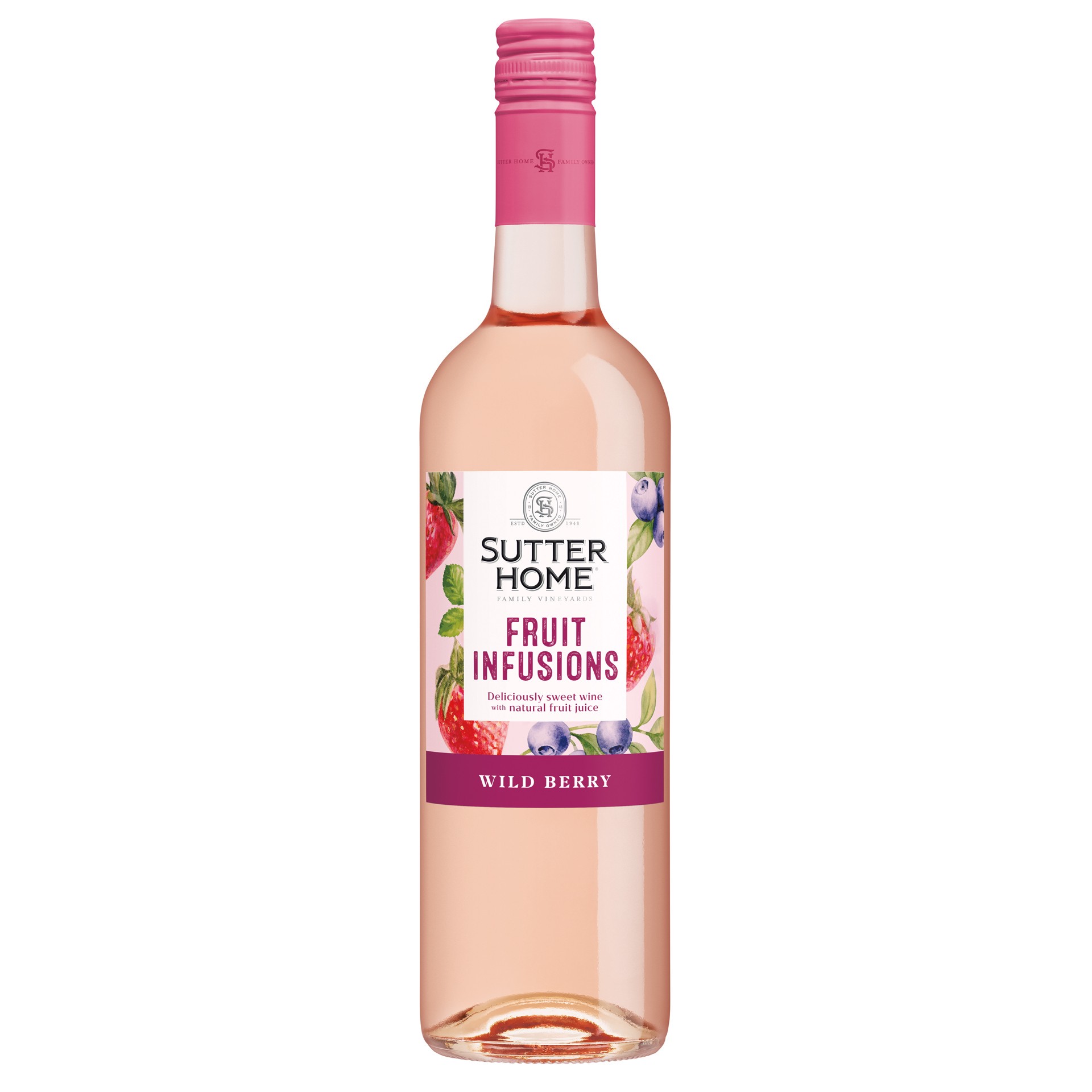 slide 1 of 1, Sutter Home Fruit Infusions Wild Berry, 750 ml