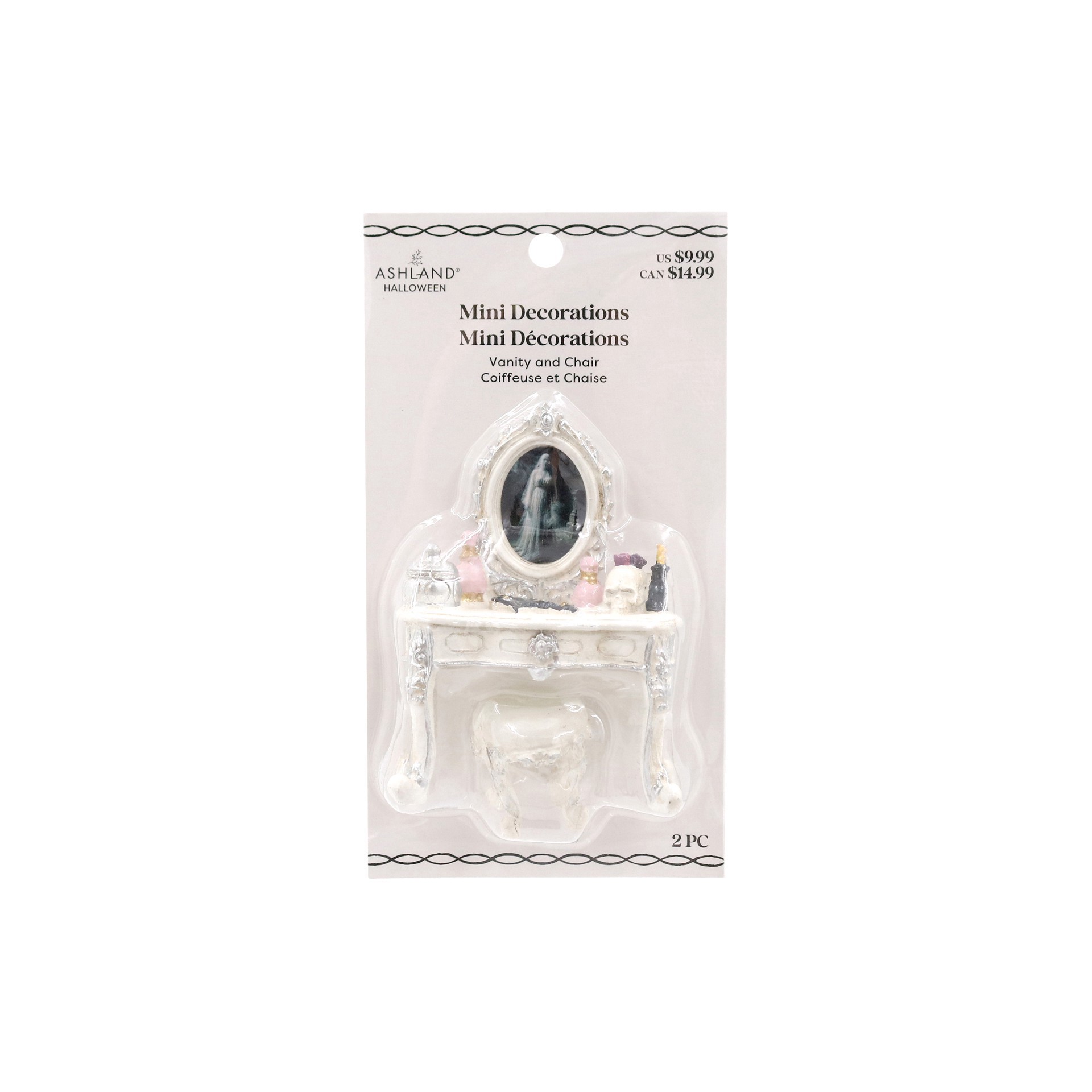 slide 3 of 3, Mini Vanity & Chair Set By Ashland, 3.7 in x 2.5 in x 1.5 in