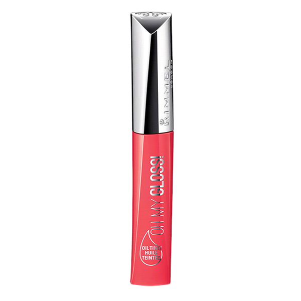 slide 1 of 1, Rimmel Oh My Gloss! Oil Tint in Contemporary Coral, 1 ct