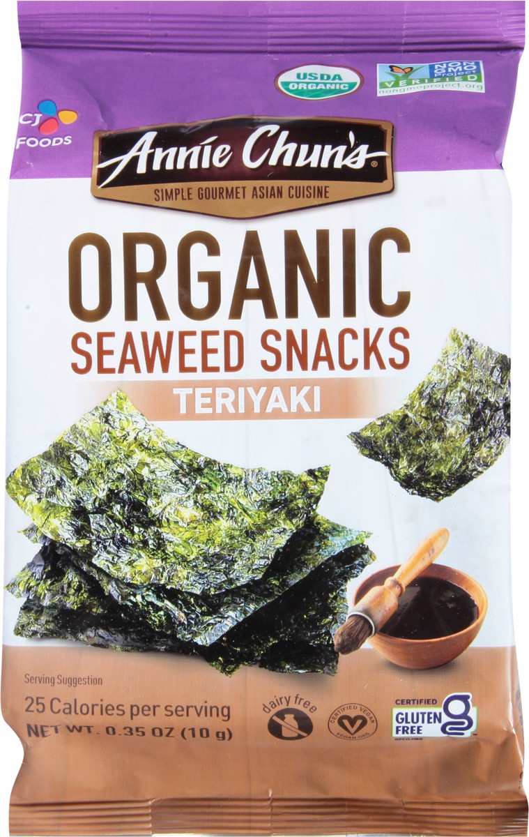 slide 2 of 12, Annie Chun's Organic Seaweed Teriyaki, 0.02 lb