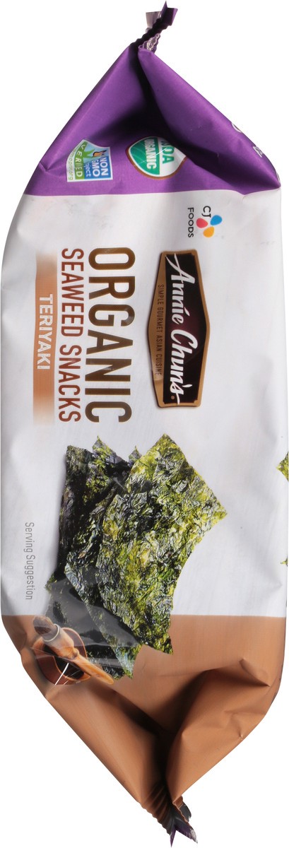 slide 3 of 12, Annie Chun's Organic Seaweed Teriyaki, 0.02 lb