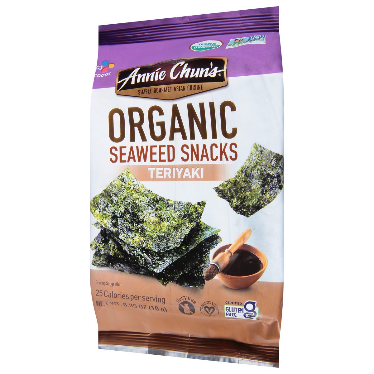 slide 4 of 12, Annie Chun's Organic Seaweed Teriyaki, 0.02 lb