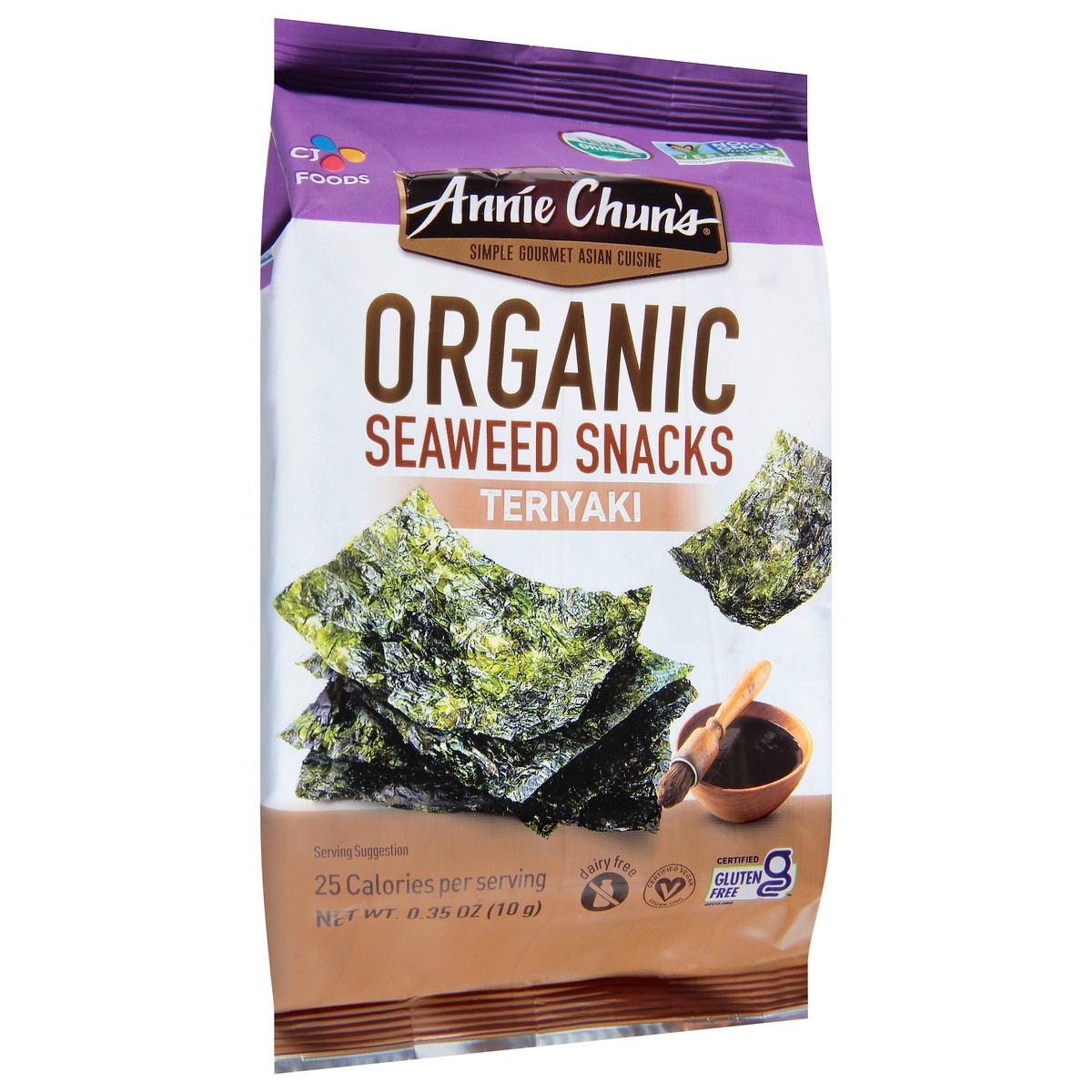 slide 8 of 12, Annie Chun's Organic Seaweed Teriyaki, 0.02 lb