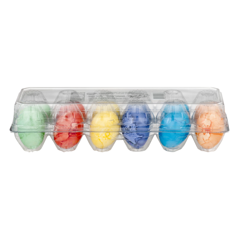 slide 1 of 1, Almark Foods Eggs, Hardboiled, Color Coated, 12 ct