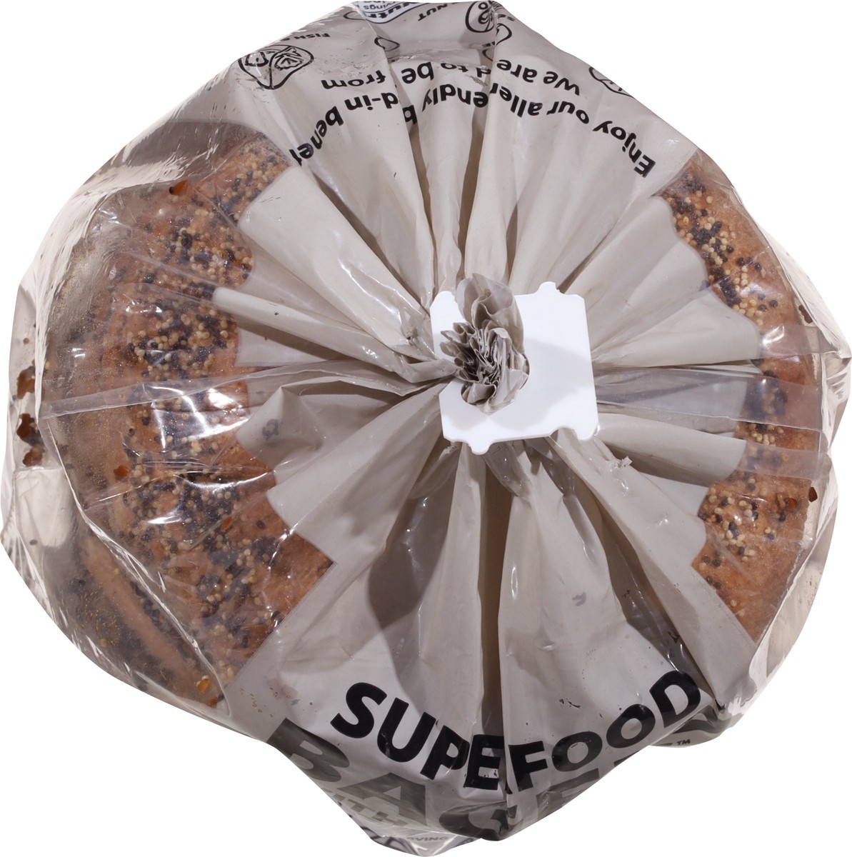 slide 12 of 13, Queen St. Bakery Superfood Everything Bagels with Benefits 4 ea, 4 ct