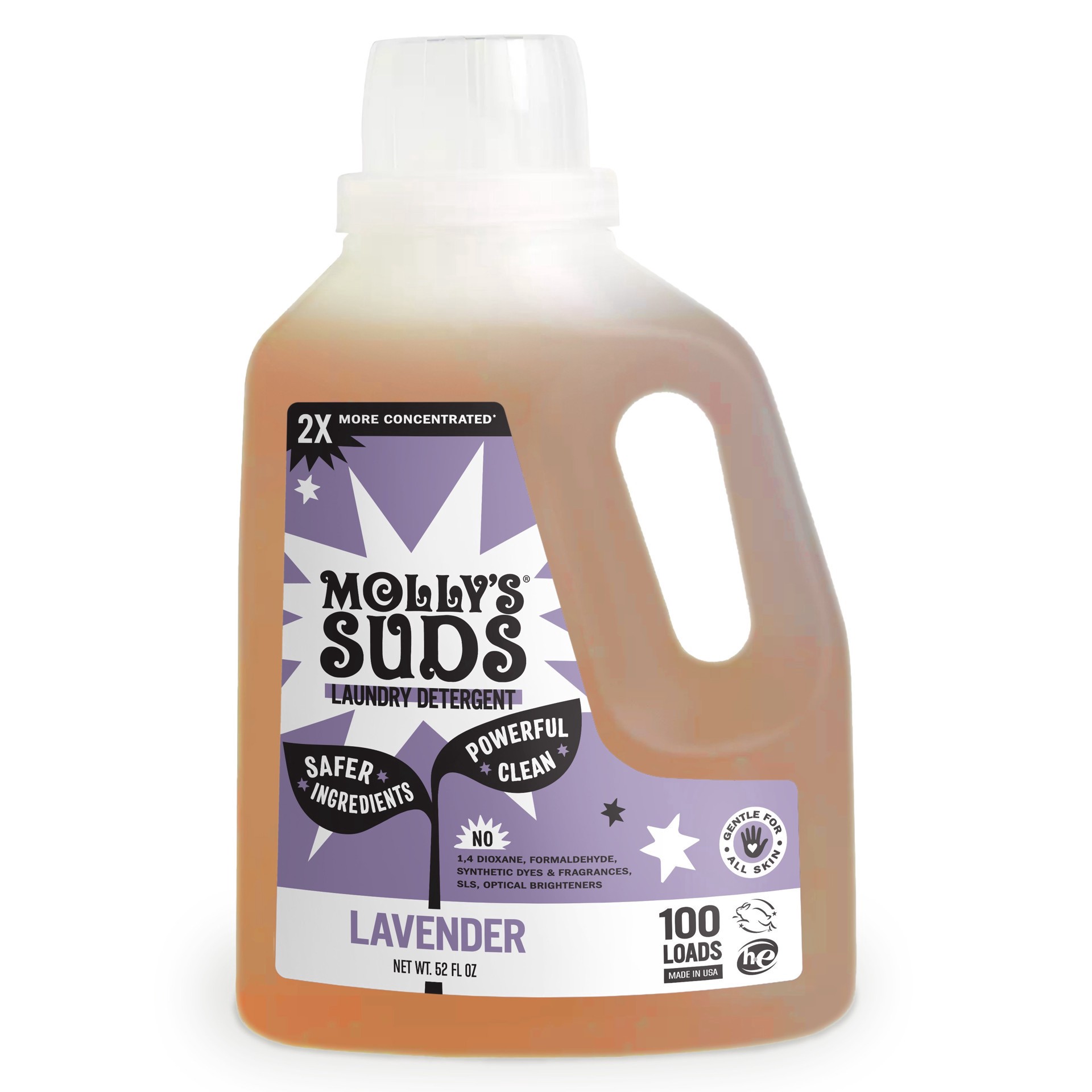 slide 1 of 1, Molly's Suds Lavender Laundry Soap, 52 oz
