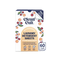 Clean Cult™ Juniper Sandalwood Laundry Detergent Sheets