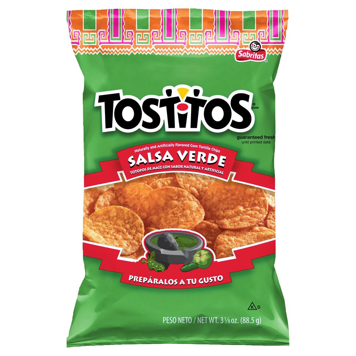 slide 5 of 6, Tostitos Tortilla Chips, 3.12 oz