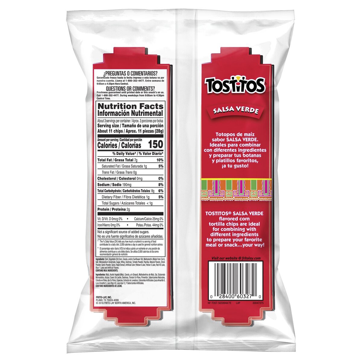 slide 4 of 6, Tostitos Tortilla Chips, 3.12 oz