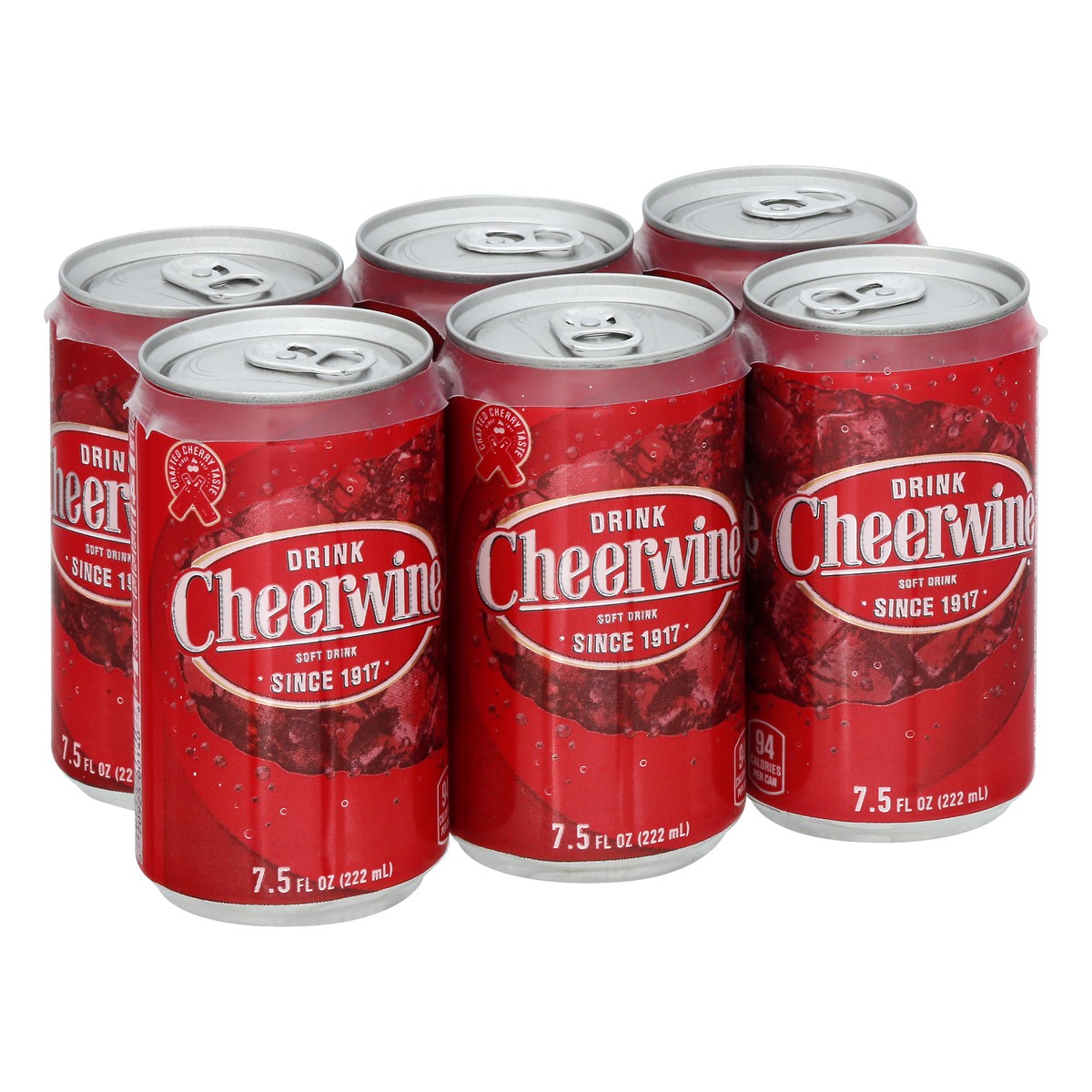 slide 11 of 13, Cheerwine Soft Drink - 6 ct, 6 ct