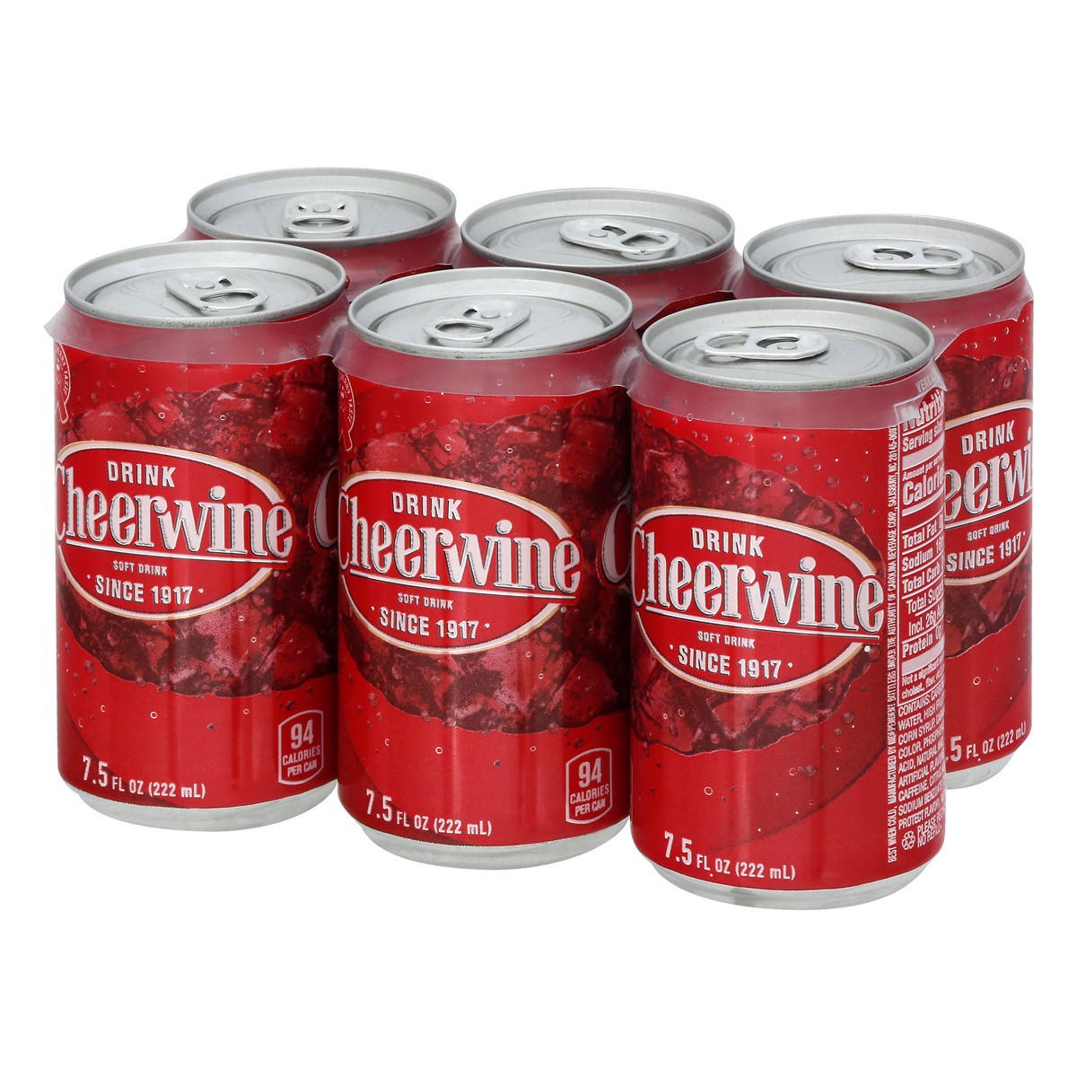 slide 10 of 13, Cheerwine Soft Drink - 6 ct, 6 ct