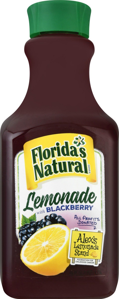 slide 2 of 9, Florida's Natural Lemonade with Blackberry - 59 fl oz, 59 fl oz