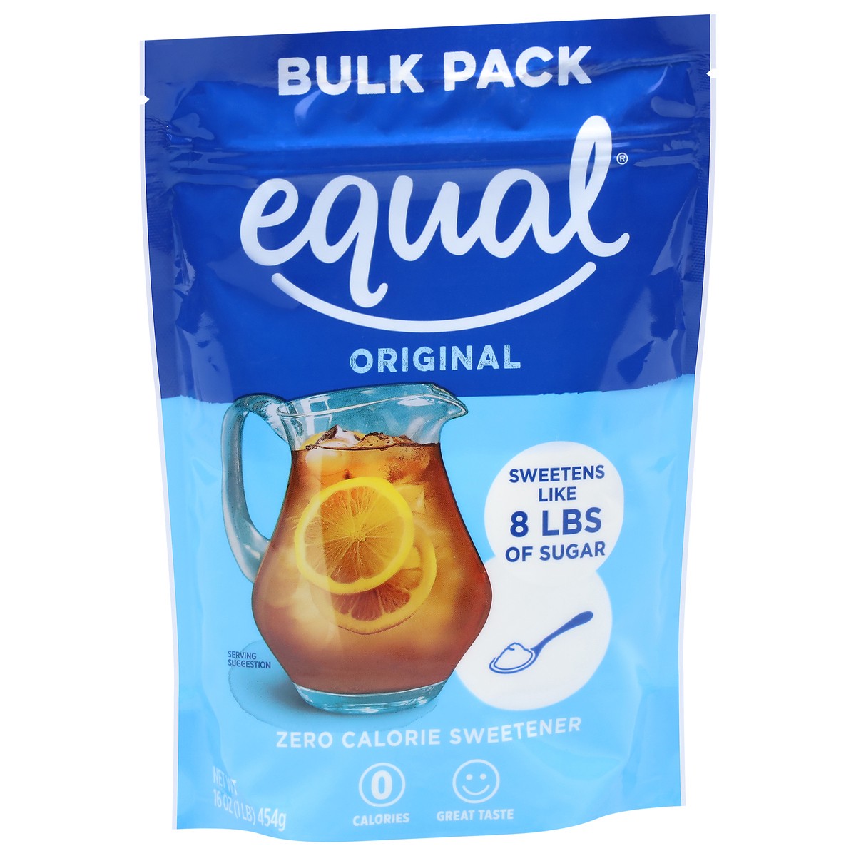 slide 2 of 9, Equal Bulk Pack Zero Calorie Original Sweetener 16 oz, 16 oz
