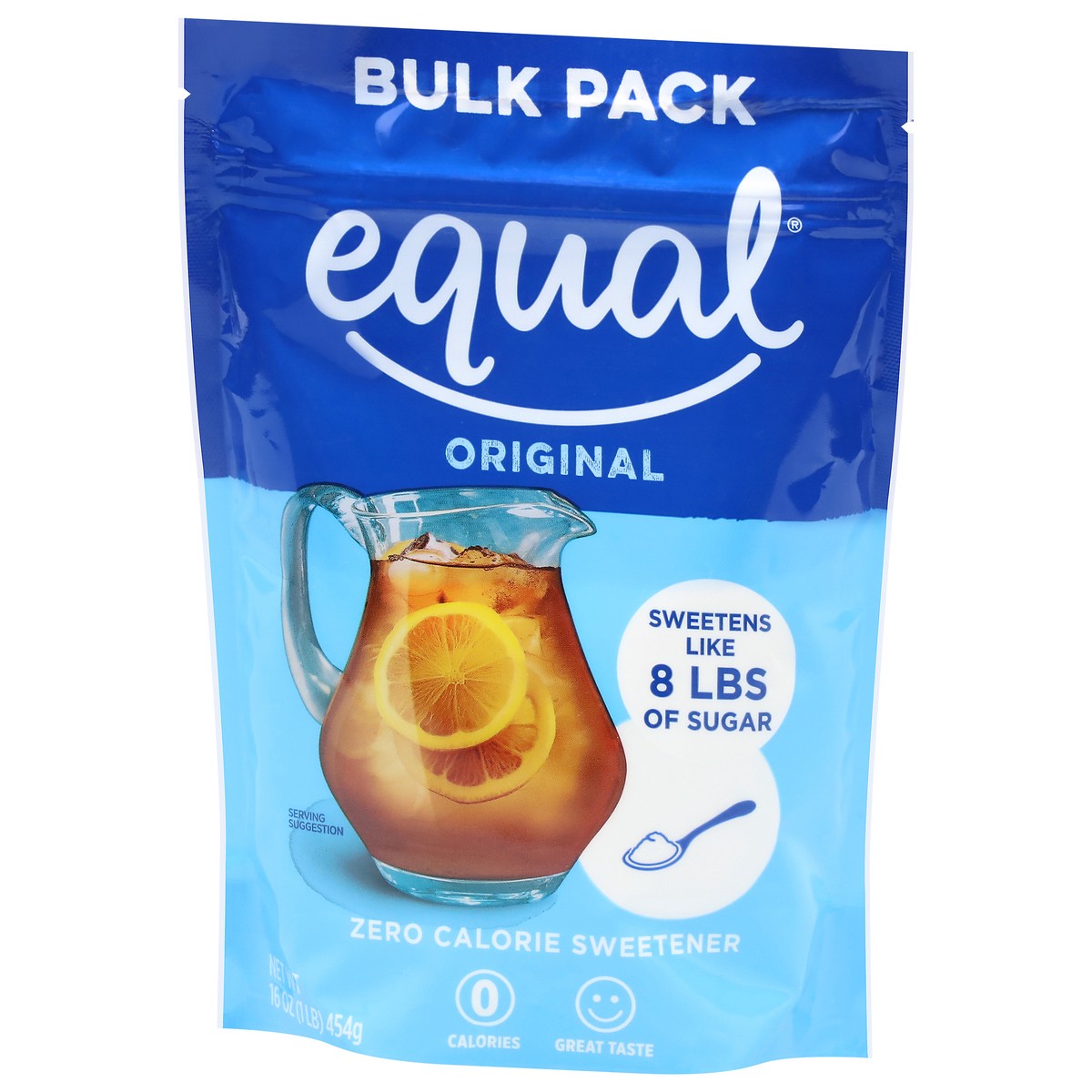 slide 3 of 9, Equal Bulk Pack Zero Calorie Original Sweetener 16 oz, 16 oz