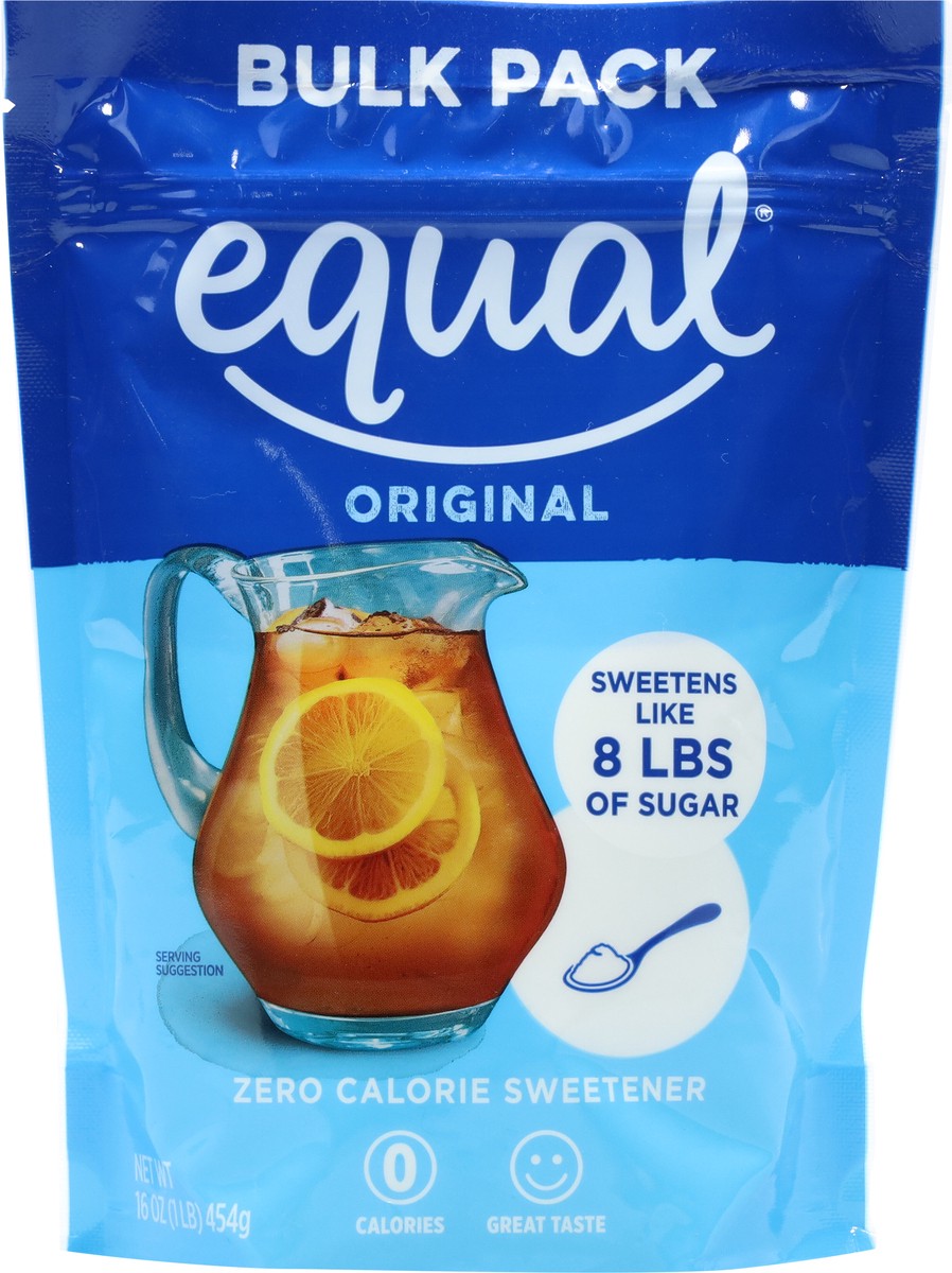 slide 7 of 9, Equal Bulk Pack Zero Calorie Original Sweetener 16 oz, 16 oz