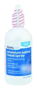 slide 1 of 1, Equaline Saline Nasal Spray, 3 oz