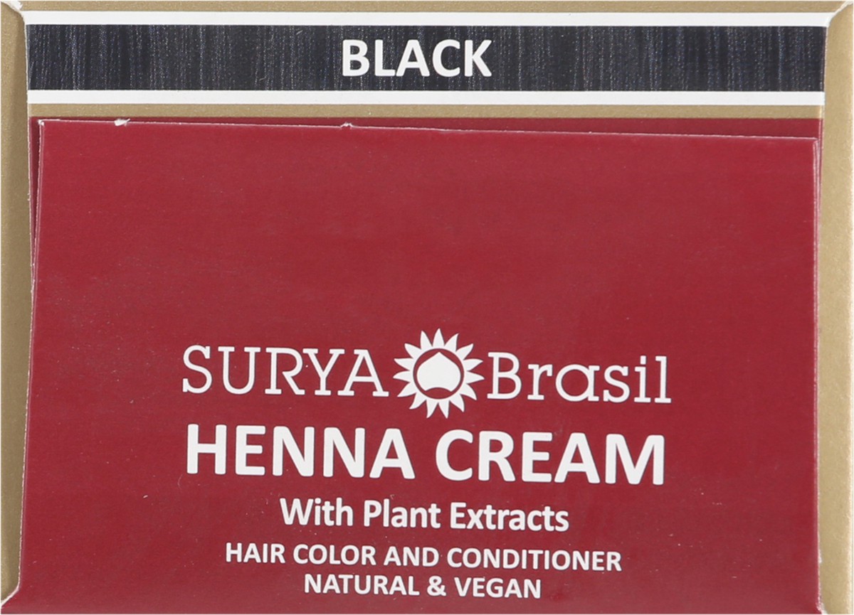 slide 6 of 9, Surya Brasil Black Henna Cream with Plant Extracts 2.37 fl oz, 2.37 fl oz