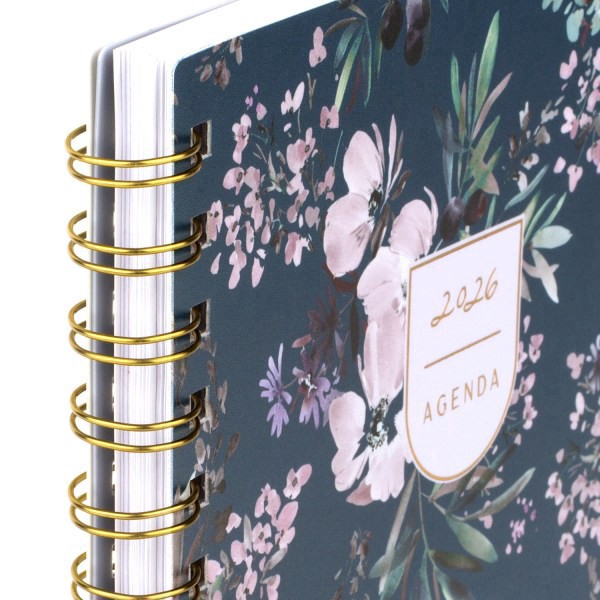 slide 9 of 10, Cambridge Leah Bisch™ for Cambridge® Weekly Monthly Planners, Calista Floral, 1 ct