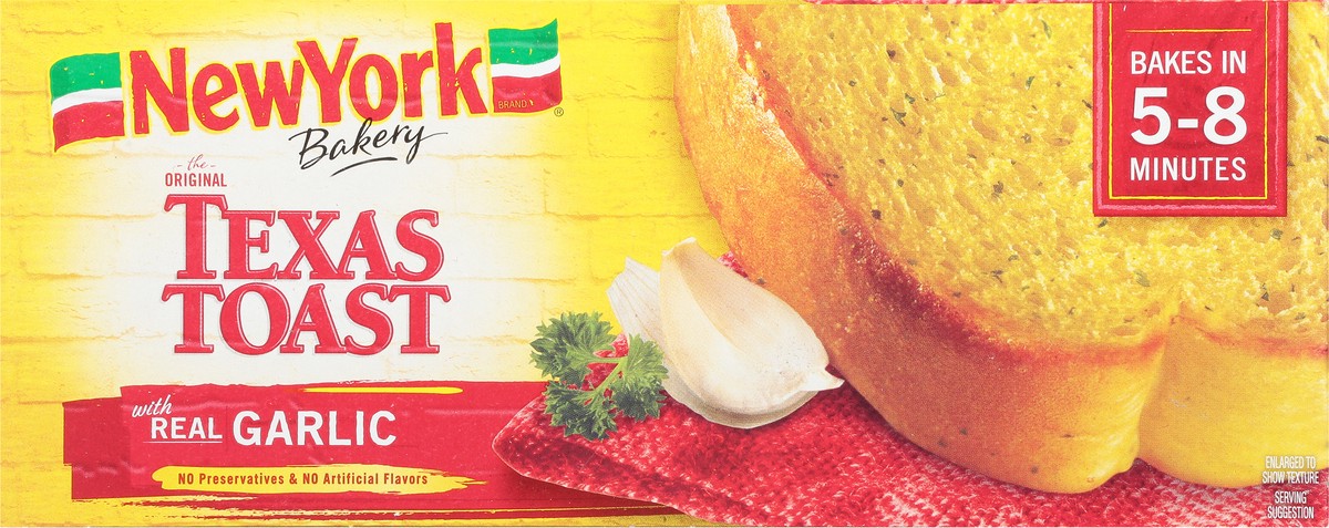 slide 4 of 9, New York Bakery Frozen Garlic Texas Toast - 11.25oz, 11.25 oz