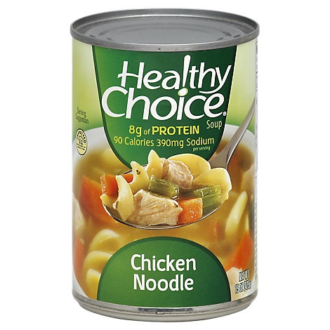 slide 1 of 1, Healthy Choice Soup Chicken Noodle, 15 oz