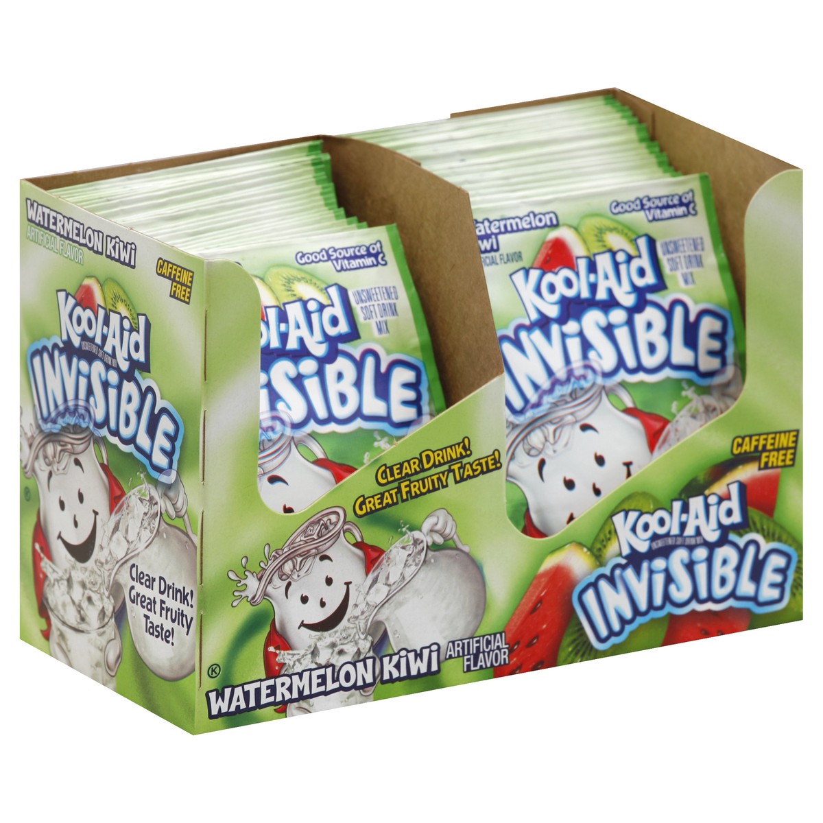 slide 2 of 2, Kool-Aid Invisible Watermelon Kiwi Drink Mix - 0.13 oz, 0.13 oz