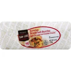 Deli Express Burrito Breakfast Sunrise Hot To Go