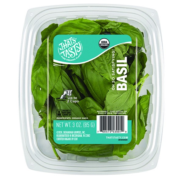 slide 1 of 12, That's Tasty Basil 3 oz, 3 oz