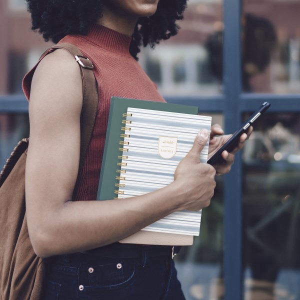 slide 2 of 10, Cambridge Leah Bisch™ for Cambridge® Weekly Monthly Planners, Stripe, 1 ct