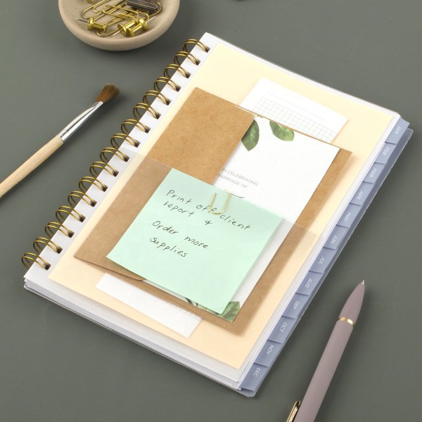 slide 5 of 10, Cambridge Leah Bisch™ for Cambridge® Weekly Monthly Planners, Stripe, 1 ct