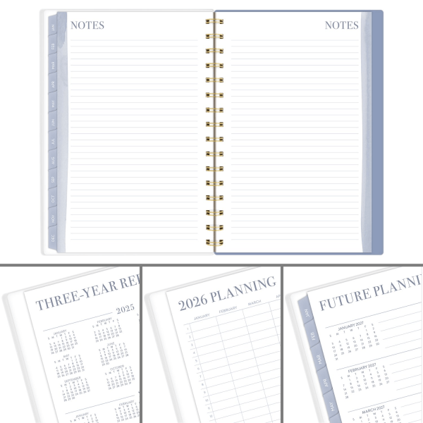 slide 8 of 10, Cambridge Leah Bisch™ for Cambridge® Weekly Monthly Planners, Stripe, 1 ct