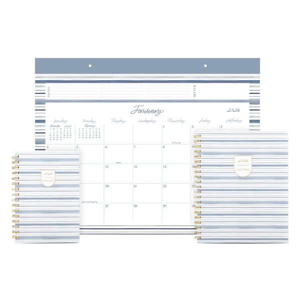 slide 3 of 10, Cambridge Leah Bisch™ for Cambridge® Weekly Monthly Planners, Stripe, 1 ct