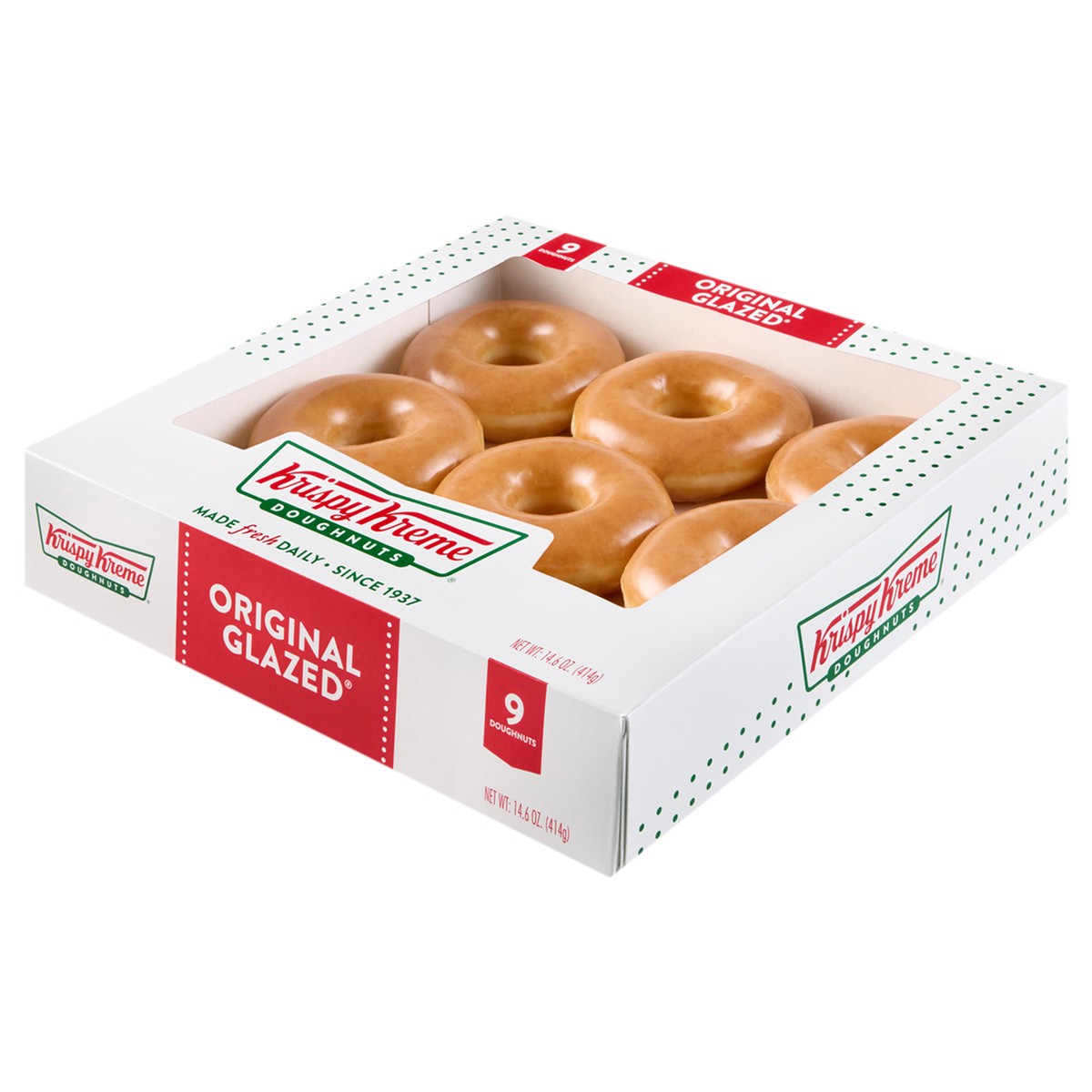 slide 5 of 7, Krispy Kreme Original Glazed, 9 ct